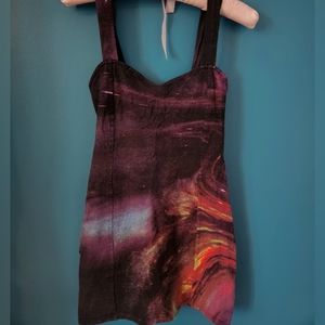 Motel Rocks Galaxy bodycon party dress